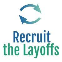 recruit the layoffs platform logo image