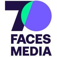 70 faces media logo image