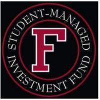 fordham student managed investment fund logo image