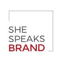 she speaks brand logo image