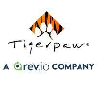 tigerpaw, a rev.io company logo image