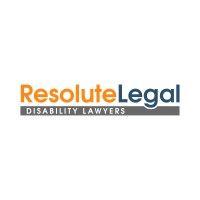 resolute legal disability lawyers logo image