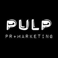 pulp pr + marketing logo image