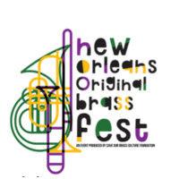 new orleans original brass festival logo image