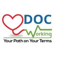 docworking and docworking: the whole physician podcast logo image