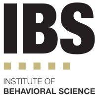 institute of behavioral science at the university of colorado boulder