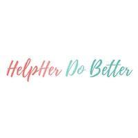 helpher do better logo image