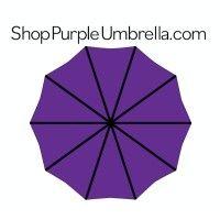 shop purple umbrella logo image