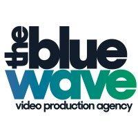 the blue wave video production agency logo image