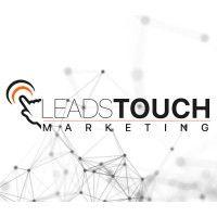 leads touch marketing logo image