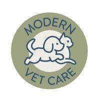 modern vet care logo image