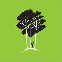 vestavia hills library in the forest logo image