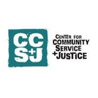 loyola center for community, service, and justice (ccsj) logo image