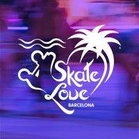 skate love barcelona ® logo image