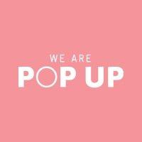 we are pop up logo image