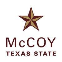 mccoy college of business at texas state university logo image