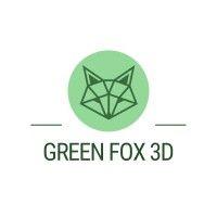 green fox 3d logo image