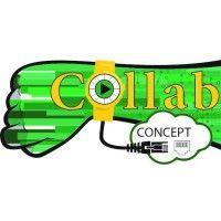 collab concept logo image