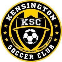 kensington soccer club - community advancement through soccer logo image