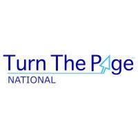 turn the page national logo image