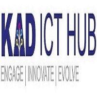 kad ict hub engage,innovate and evolve logo image