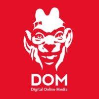 dom digital online media logo image