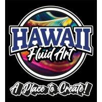 hawaii fluid art logo image