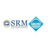 srmist acm student chapter logo image