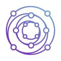 circular supply chain network logo image