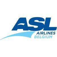 asl airlines belgium logo image