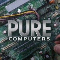 pure computers logo image