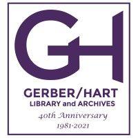 gerber/hart library and archives logo image