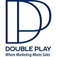 double play marketing and sales logo image