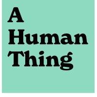 a human thing logo image