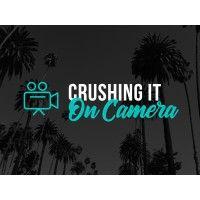 crushing it on camera logo image