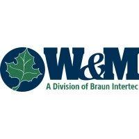 w&m environmental, a division of braun intertec logo image