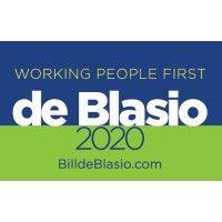 de blasio 2020 logo image