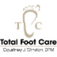 total foot care podiatry logo image