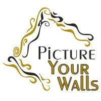 picture your walls logo image