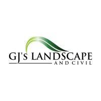 gj's landscape and civil logo image