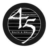 restaurant 45 logo image