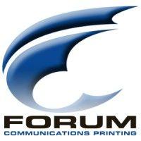 forum communications printing logo image