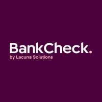 bankcheck by lacuna solutions logo image