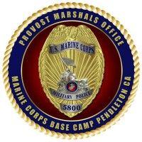 provost marshal office, camp pendleton, ca logo image