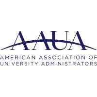 american association of university administrators logo image