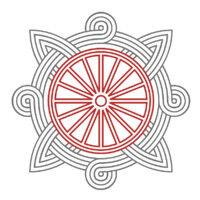 croatian romani union "kali sara"​ logo image