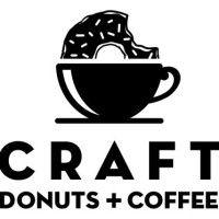 craft donuts + coffee logo image