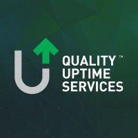 quality uptime services logo image