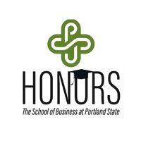 portland state university business honors program logo image