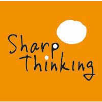 sharp thinking marketing logo image